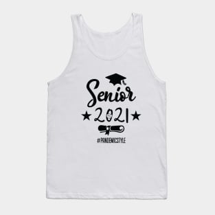 Senior 2021 Shirts-Social Distancing Shirt-Class Of 2021 Shirt,2021 Graduation Shirt, Sr Picture Tee, Quarantine Tank Top